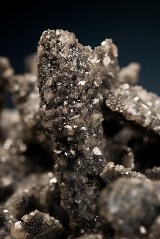 SMITHSONITE on TENNANTITE after CHALCOCITE